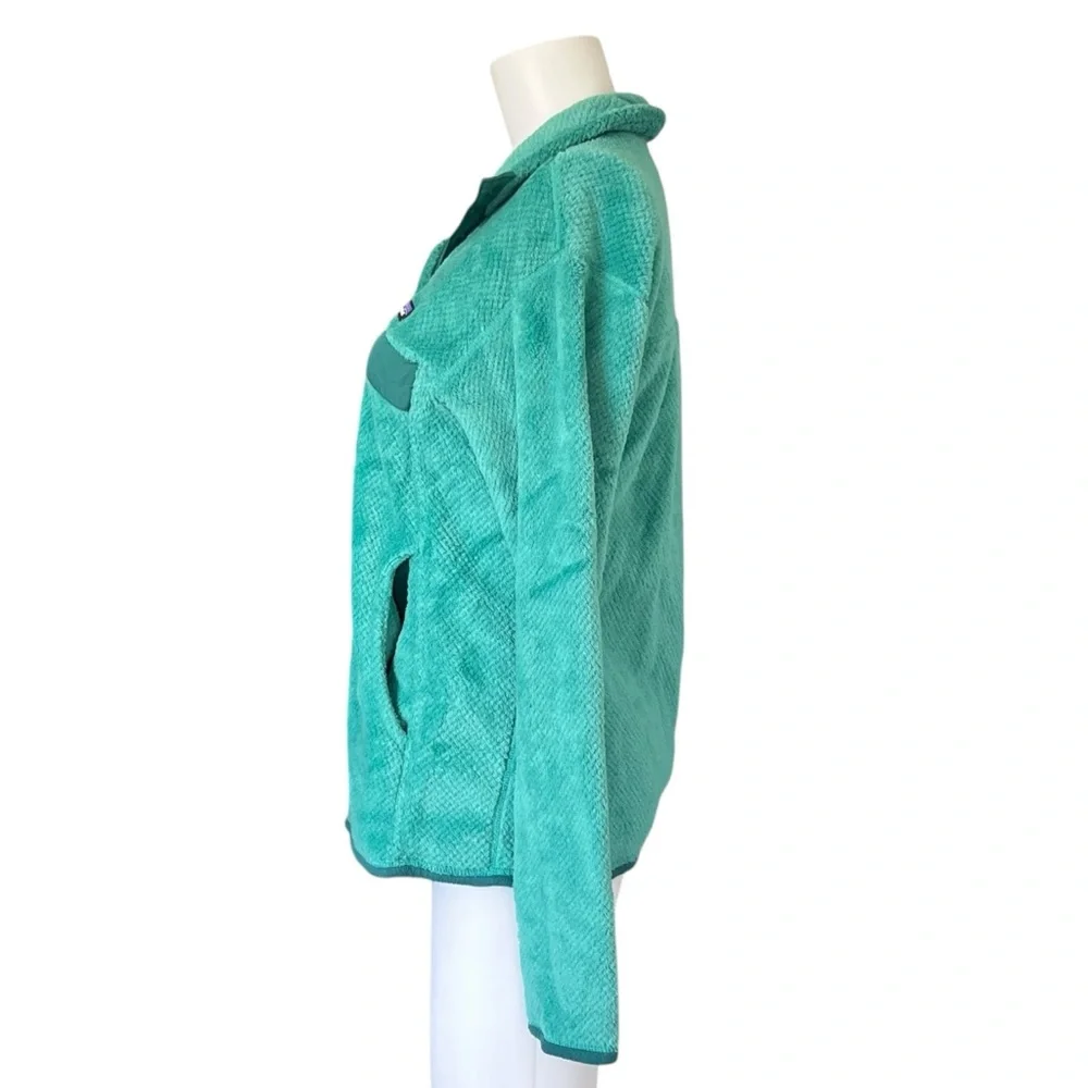 Patagonia Green Retool Snap T Pullover Sweater Womens Size Medium M